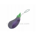 Eggplant Phone Chain