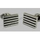 Lined Cuff Links