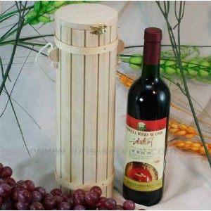 Drewniane pudełko na wino