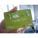 Plastikowe karty lojalnościowe z nadrukiem