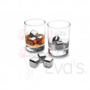 Kostki lodowe - kamienie lodowe - stalowe kostki do alkoholu