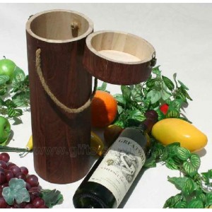 Elegancka tuba drewniana na wino